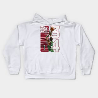 Terry Cummings Milwaukee Jump Shot Kids Hoodie